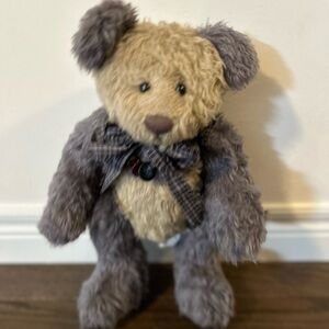 Ashton Drake Pamela Wooley Panda Theo Bear Blue Gray #2222